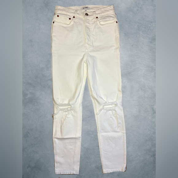 Re/Done NWOT White Jeans! - Picture 2 of 9